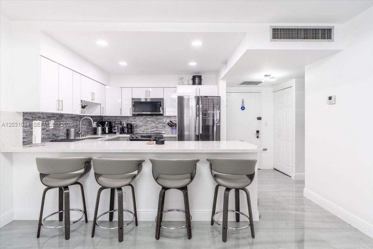 Updated open kitchen